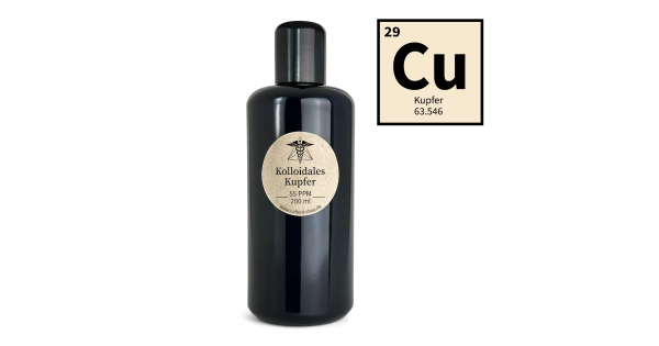 Kolloidales Kupfer 200ml 55PPM