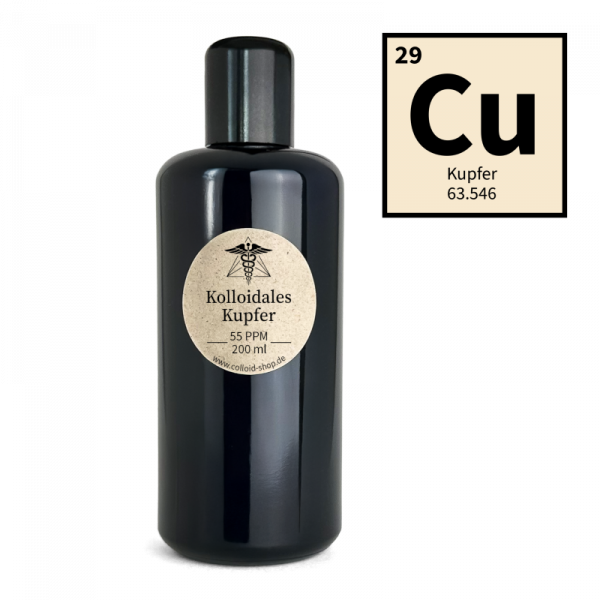 Kolloidales Kupfer 200ml 55PPM