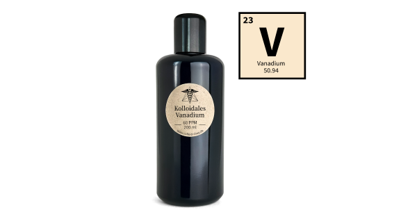 Kolloidales Vanadium 60PPM 200ml
